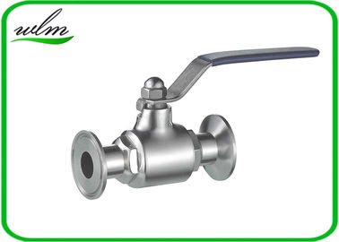 Válvulas de bola sanitárias da braçadeira durável para o sistema de tubulação higiênico da indústria