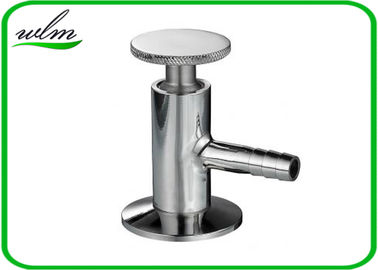 Válvula líquida higiênica sanitária da amostra de aço inoxidável para o processo da leiteria