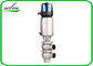 C - Válvula de desviador pneumática das válvulas higiênicas superiores do controle inteligente nenhum ruído
